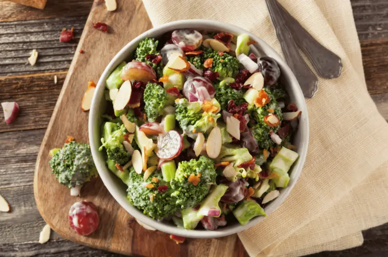 Old Fashioned Broccoli Salad Recipe