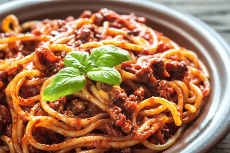 Skinny Spaghetti Bolognese