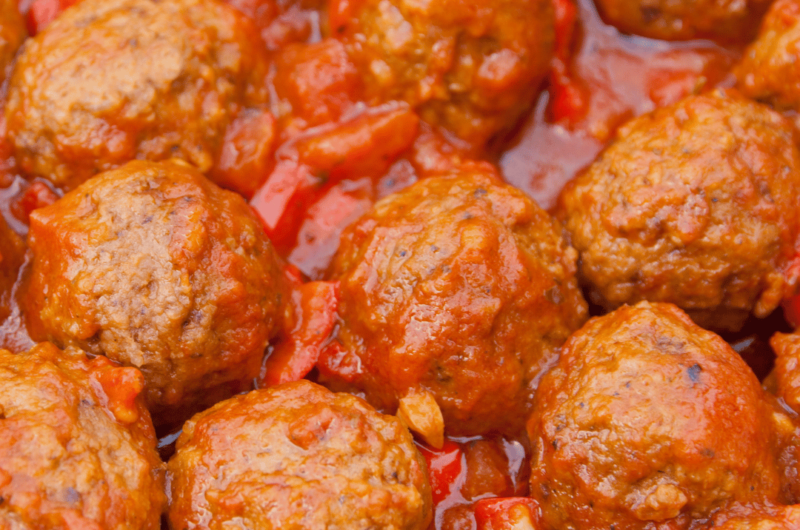 Wagyu Meatballs in Hearty Tomato Sauce